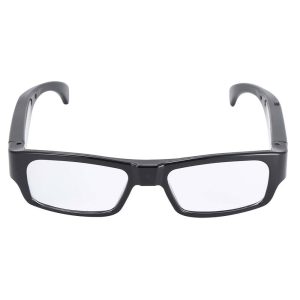 Eyeglasses Hidden Spy Camera with DVR, 1920x1080 Full HD Video, Modern Frame Design, Loop Recording, 1-2 Hour Battery Life, First-Person Point of View, Rechargeable Lithium Battery